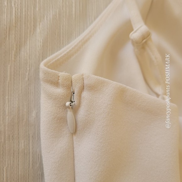 EXPRESS fully lined, structured, hidden zipper adjustable quality strap dress - Picture 13 of 16